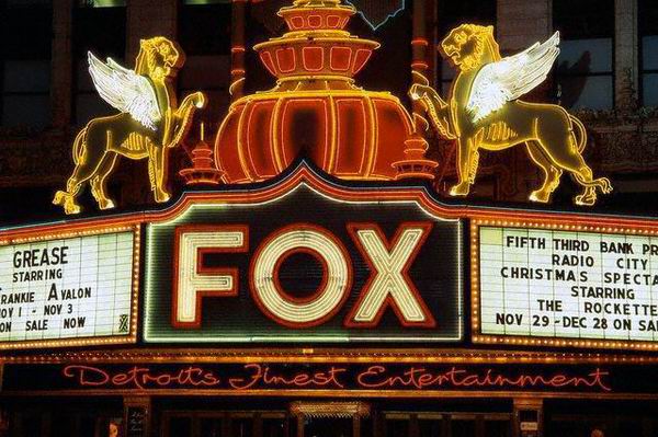 Fox Theatre - Marquee (newer photo)